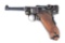 (C) 1906 ROYAL PORTUGESE NAVY LUGER SEMI AUTOMATIC PISTOL.
