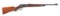 (C) PRE-WAR DELUXE WINCHESTER MODEL 71 LEVER ACTION RIFLE.