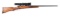 (M) DAKOTA ARMS MODEL 76 BOLT ACTION RIFLE WITH SWAROVSKI SCOPE.