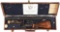 (A) RARE & BEAUTIFUL HOLLAND AND HOLLAND HAMMER .40-60 COLT DOUBLE RIFLE WITH TANG APERTURE SIGHT AN