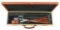 (M) CASED D. H. SINNERTON BEST GRADE SIDE BY SIDE 20 BORE SHOTGUN.
