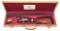 (C) CASED THOMAS BLAND & SONS SIDE 16 BORE SIDE BY SIDE SHOTGUN.