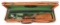(M) CASED PARKER REPRODUCTION 28 BORE SXS SHOTGUN.