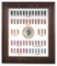 FRAMED KYNOCH AMMUNITION SHOTSHELL ADVERTISING MIRROR.