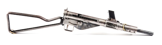 (N) ORIGINAL BRITISH STEN MK II MACHINE GUN WITH PARTS KIT (CURIO & RELIC).