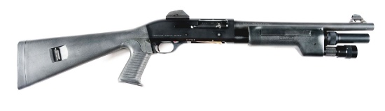 (N) BENELLI M1 SUPER 90 SEMI-AUTOMATIC SHORT BARREL SHOTGUN WITH BOX (SHORT BARREL SHOTGUN).