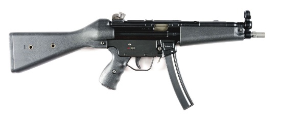 (N) H&K MP5 SBR CONVERTED FROM AN HK 94 BY TERRY DYER (SHORT BARREL RIFLE).