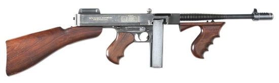 (N) FANTASTIC RARE SAVAGE MANUFACTURED AUTO ORDNANCE COMMERCIAL 1928 THOMPSON MACHINE GUN (CURIO & R
