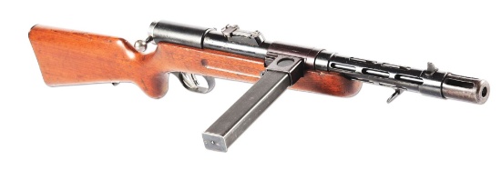 (N) RARE EARLY GERMAN CONTRACT BERGMANN MP-34 (PREDECESSOR TO 35/I) MACHINE GUN (CURIO AND RELIC).