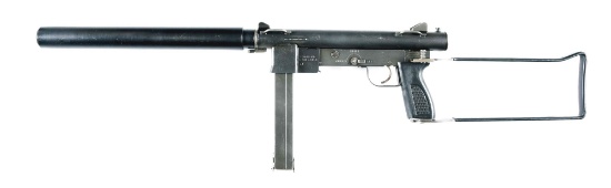 (N) MK ARMS MODEL MK 760 MACHINE GUN WITH BLAYLOCK GUN WORKS AR-9 SUPPRESSOR (FULLY TRANSFERABLE).