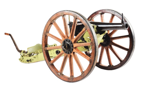 (C) FINE KRUPP MODEL 1906 MOUNTAIN CANNON MADE FOR SIAM.