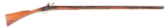 (A) 1771 DATED NEW ENGLAND FLINTLOCK FOWLER ATTRIBUTED TO JOHNSON.