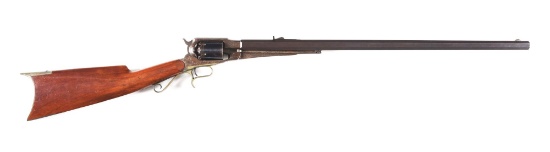 (A) RARE REMINGTON PERCUSSION REVOLVING RIFLE.