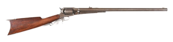 (A) RARE REMINGTON CARTRIDGE CONVERSION REVOLVING RIFLE.