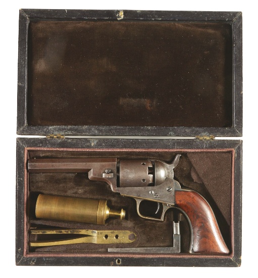 (A) COLT MODEL 1848 BABY DRAGOON PERCUSSION REVOLVER.