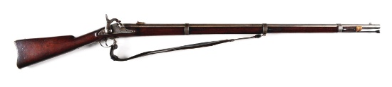 (A) RARE CONFEDERATE RICHMOND PERCUSSION RIFLE, DATED 1862.