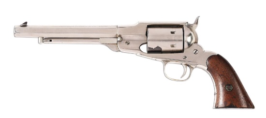 (A) REMINGTON BEALS CARTRIDGE REVOLVER PRESENTED BY COL. WILLIAM GREENE.