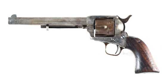 (A) RARE, EARLY PRODUCTION 4 DIGIT COLT 1873 SINGLE ACTION CIVILIAN MODEL.