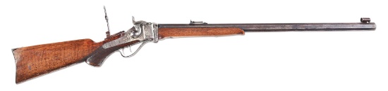 (A) HISTORIC MODEL 1874 SHARPS RIFLE SPECIFICALLY ORDERED BY CAPTAIN E.M. COATES OF FORT FETTERMAN W