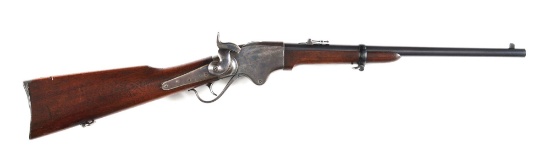 (A) SPENCER MODEL 1865 LEVER ACTION CARBINE.