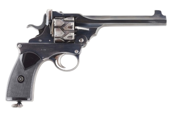 (C) RARE P. WEBLEY & SON WEBLEY-FOSBERY .38 ACP AUTOMATIC REVOLVER.