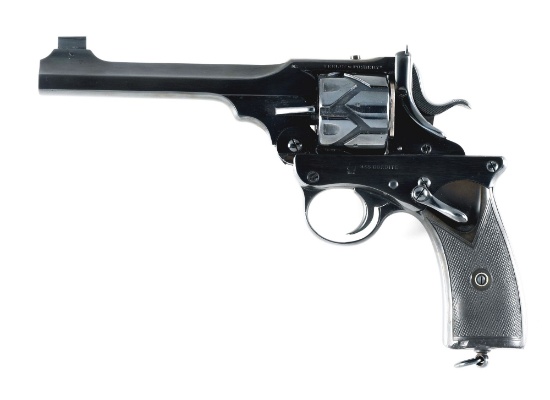 (C) P. WEBLEY & SONS WEBLEY-FOSBERY SEMI-AUTOMATIC REVOLVER.