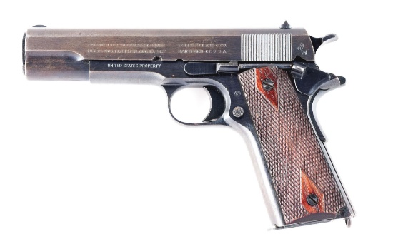 (C) COLT MODEL 1911 SEMI-AUTOMATIC PISTOL (1917).