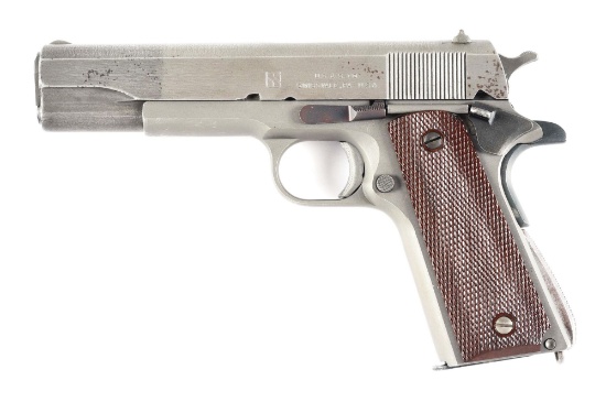 (C) UNION SWITCH & SIGNAL 1911A1 SEMI-AUTOMATIC PISTOL (1943).