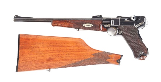 (C) 1902 DWM AMERICAN EAGLE LUGER CARBINE.