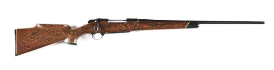 (M) PHEASANT WOOD STOCKED BROWNING BBR BOLT ACTION RIFLE.