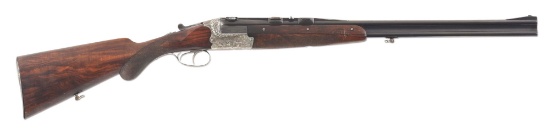 (C) HERMAN GOERING’S SUPERB MERKEL 201E OVER/UNDER BLITZ EJECTOR DOUBLE RIFLE WITH EXTRA RIFLE/SHOTG