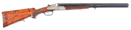 (C) RARE ENGRAVED KRIEGHOFF NEPTUNE DOUBLE RIFLE DRILLING RIFLE BUILT FOR ARTHUR SEYSS-INQUART.