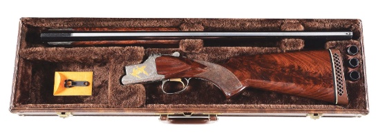 (M) CASED BROWNING CITORI LIGHTNING GRADE VI 12 GAUGE O/U SHOTGUN.