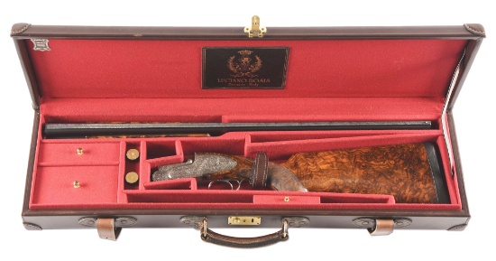 (M) A MASTERFULLY ENGRAVED LUCIANO BOSIS DOUBLE SIGNED BY GALEAZZI AND PARRAVICINI WITH WONDERFUL FL