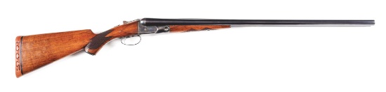 (C) PARKER BROS VHE GRADE 12 BORE SXS SHOTGUN.
