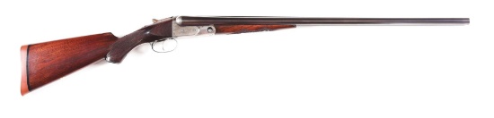 (C) PARKER BROS. VHE 16 BORE SXS SHOTGUN.