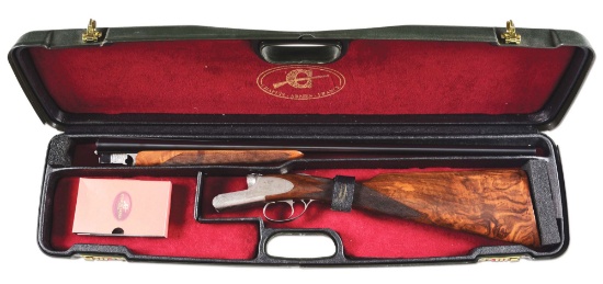 (M) CASED CHAPUIS ARMES PROGRESS 20 BORE SXS SHOTGUN.
