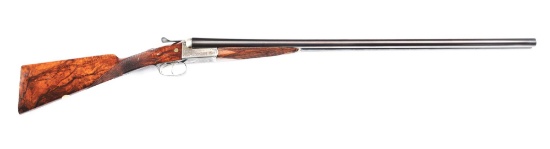 (C) WILLIAM EVANS BLE SIDE BY SIDE SHOTGUN, ONE OF TWO MADE FOR CAPTAIN. R.C. MACLACHLAN.