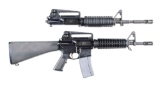 (N) INCREDIBLE HIGH CONDITION AS NEW IN BOX COLT M16A1 MACHINE GUN WITH THREE DESIRABLE UPPER ASSEMB