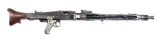 (N) FABULOUS EARLY PRODUCTION ICONIC WW2 GERMAN MG-42 MACHINE GUN WITH HORIZONTAL STRAIGHT CHARGING