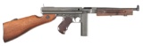(N) ATTRACTIVE ARSENAL REFINISHED RARE M1 MODEL THOMPSON MACHINE GUN FROM WORLD WAR II ERA (CURIO AN