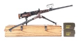 (N) FANTASTIC UNFIRED TIPPMAN FULLY AUTOMATIC FUNCTIONAL MINIATURE REPLICA OF BROWNING M2 .50 CAL. H