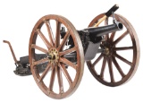 (C) FANTASTIC KRUPP MANUFACTURED SIAMESE 50 MM MOUNTAIN CANNON.