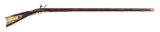 (A) MEWHIRTER ATTRIBUTED KENTUCKY FLINTLOCK RIFLE.