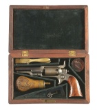 (A) CASED COLT MODEL 1855 SIDEHAMMER 