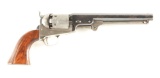 (A) BELGIUM MADE COLT BREVETE MODEL 1851 NAVY REVOLVER.