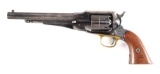 (A) REMINGTON 1858 PERCUSSION REVOLVER WITH ACCESSORIES.