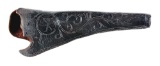 TOOLED COLT 1851 NAVY SLIM JIM HOLSTER.