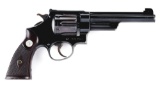 (C) PRE-WAR SMITH & WESSON REGISTERED MAGNUM DOUBLE ACTION REVOLVER.