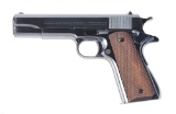 (C) FANTASTIC COLT .38 SUPER SEMI AUTOMATIC PISTOL WITH BOX AND FACTORY LETTER.